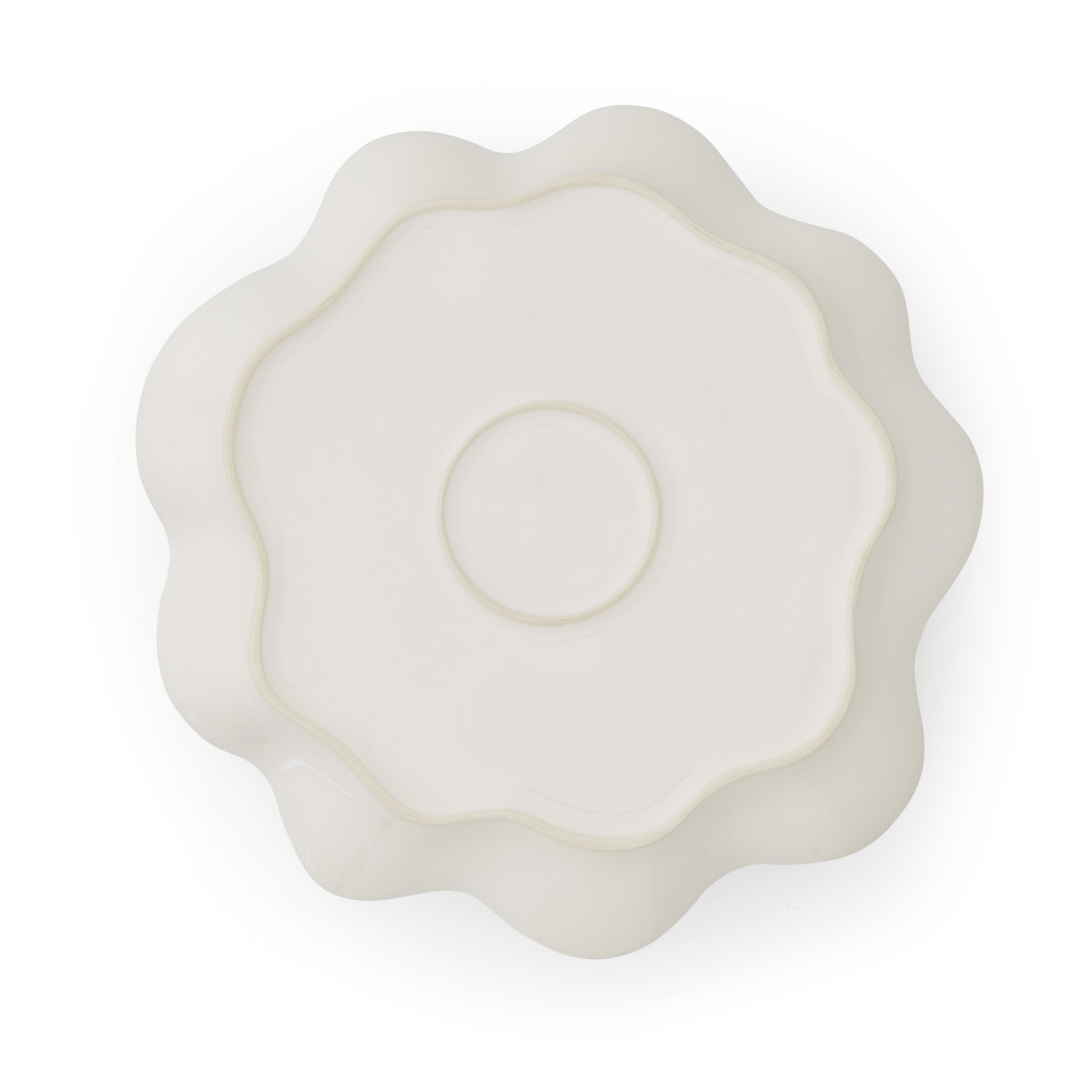 Sophie Conran Floret Large Serving Platter, Cream image number null